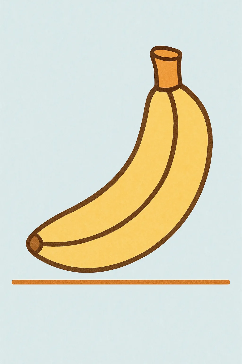 Exemplo colorido: Banana